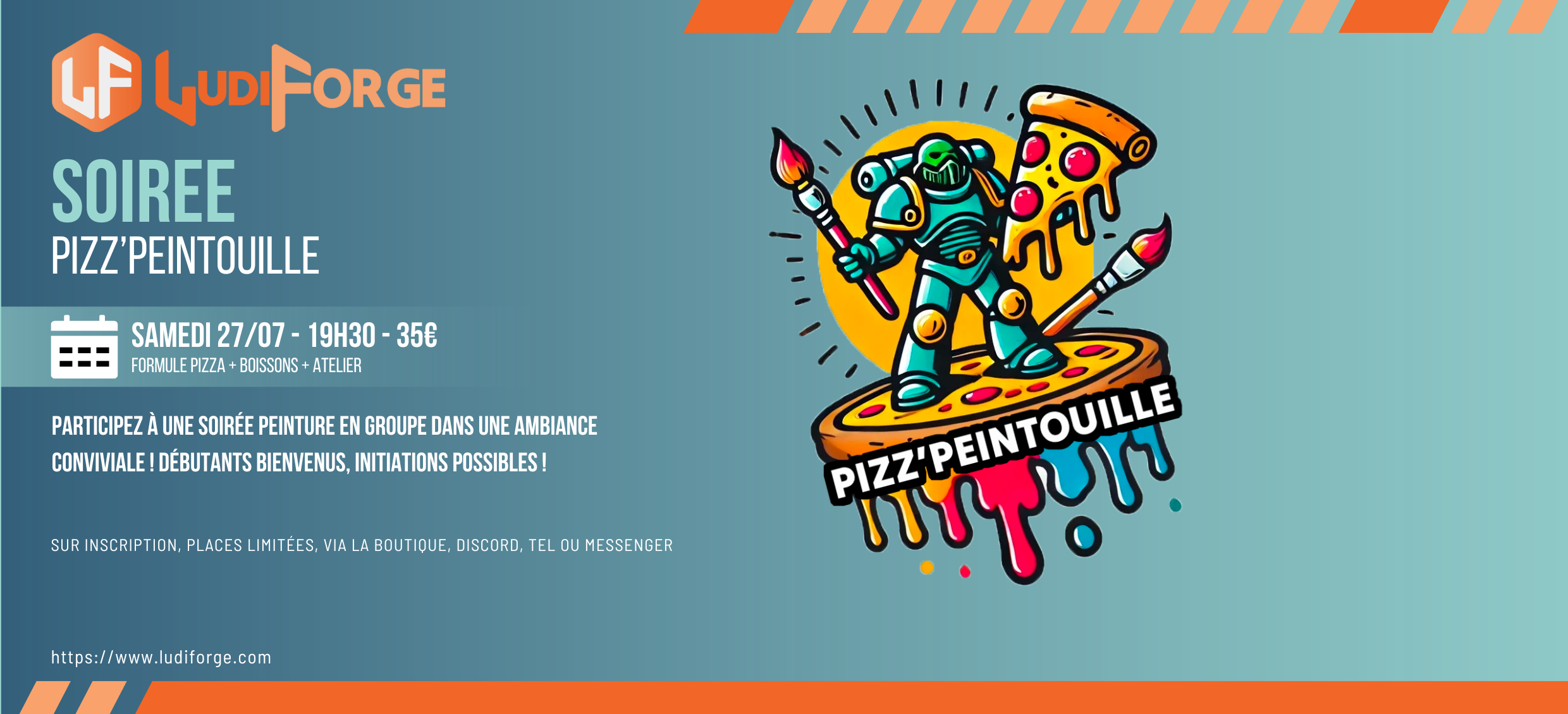 Soirée Pizz'Peintouille du 27 Juillet